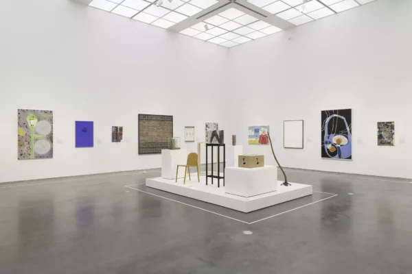 Installation view, Benefit Art Auction 2019, MCA Chicago. November 9–16, 2019