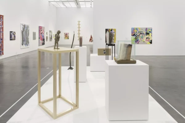 Installation view, Benefit Art Auction 2019, MCA Chicago. November 9–16, 2019