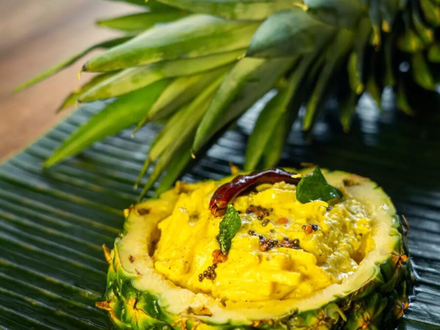Pineapple Pachadi.