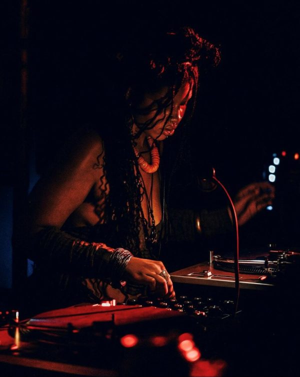 DJ CTRLZORA spins a track.