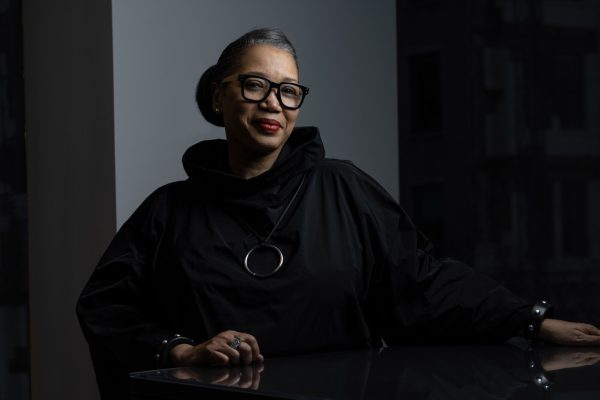 Headshot photo of a black female-presenting person.