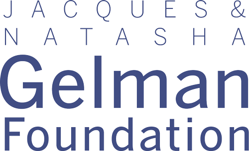 Jacques & Natasha Gelman Foundation logo.