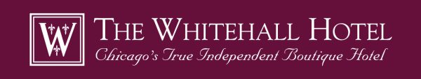 The Whitehall Hotel logo with the tagline Chicago's True Independent Boutique