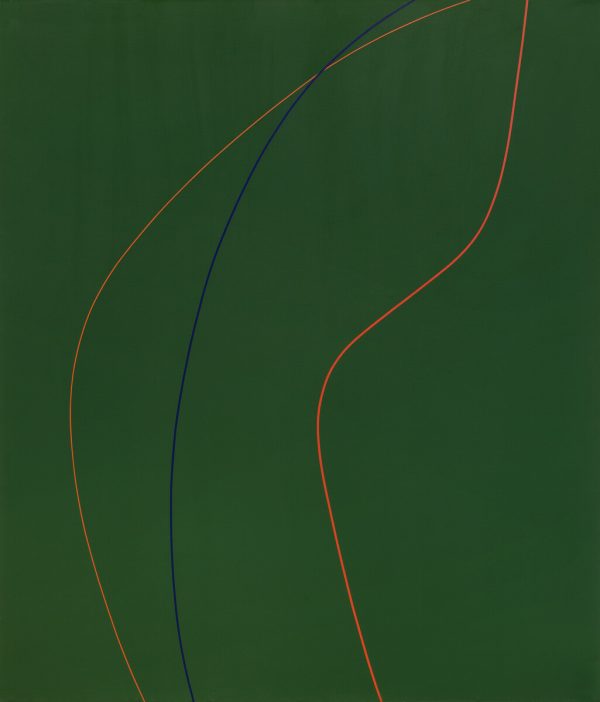 Abstract acrylic painting by Virginia Jaramillo.