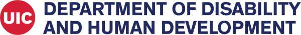 Department of Disability and Human Development at UIC logo
