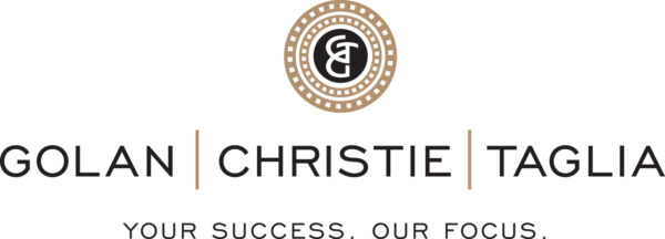 Golan Christie and Taglia logo with the tagline Your Success, Our Focus
