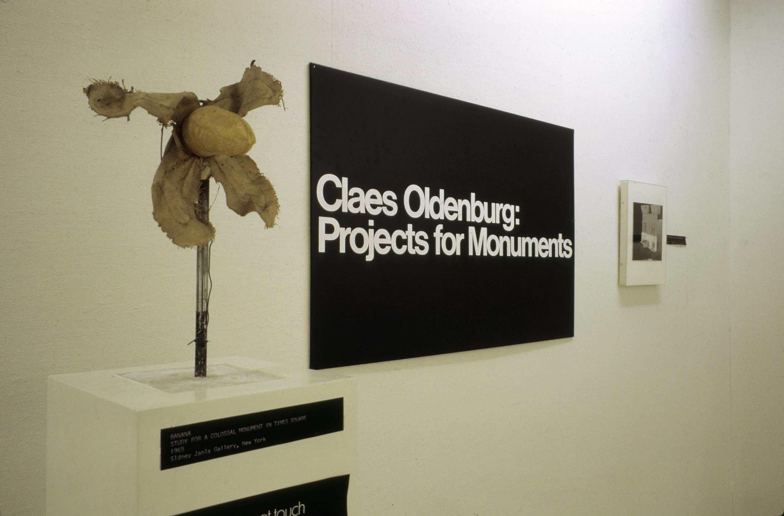 Claes Oldenburg: Projects for Monuments - MCA Chicago